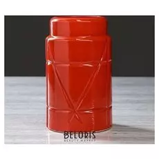 Ваза настольная "Карандашница" коричневый, 15 см