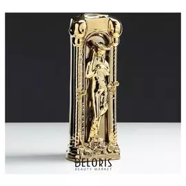 Ваза настольная "Колонна мадонна", покрытие булат, 34 см