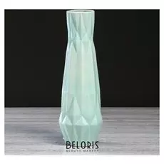 Ваза настольная "Коринф" мятный, 32 см