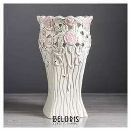 Ваза настольная "Лиана", лепка, 30 см