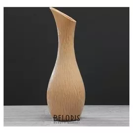 Ваза настольная "Лиза", бежевая, 32 см