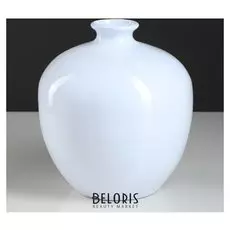 Ваза настольная "Милита", белая, 21 см