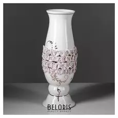 Ваза настольная "Нежность", лепка, 40 см