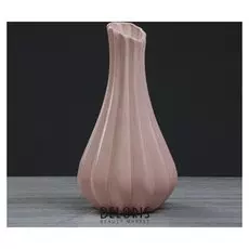 Ваза настольная "Перлина", розовая, 30 см