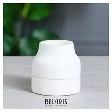 Ваза настольная "Стичница" белая, 9 см