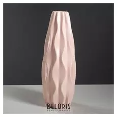 Ваза настольная "Зефир", розовая, 36 см