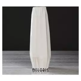 Ваза настольная "Жаклин", цвет белый, 31 см