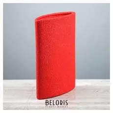 Ваза "Стиль" шёлк, красная, 24 см