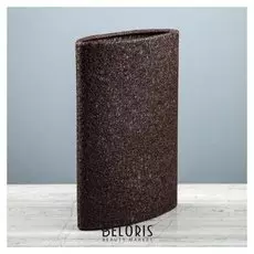 Ваза "Стиль" шёлк, шоколад, 24 см