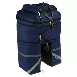 Велосумка на багажник Course 50 л, цвет синий