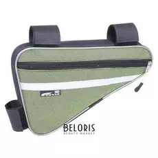 Велосумка под раму Course «Мастер», средняя, цвет зелёный