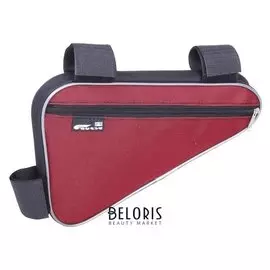 Велосумка под раму Course, средняя, цвет красный