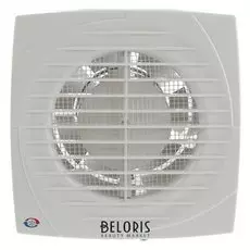 Вентилятор вытяжной Vents 100 Д, D=100 мм, цвет белый