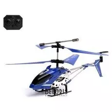Вертолет радиоуправляемый с гироскопом, цвет синий