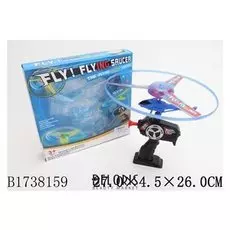 Вертолет с запускалкой