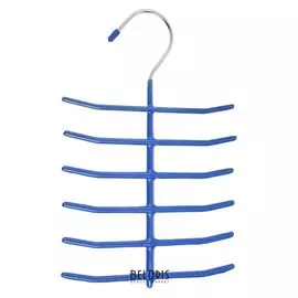 Вешалка для галстуков, антискользящее покрытие, 6 перекладин