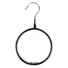 Вешалка для галстуков и шарфов антискользящая 13.5×23×0.7 см, цвет чёрный