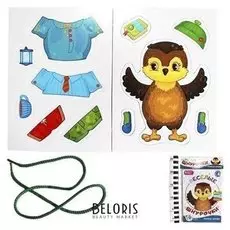 Весёлые шнурочки "Совёнок-умняша"