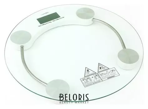 Весы напольные Luazon Lve-001, электронные, до 180 кг, белые