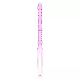 Вилка для канапе, 11 см, набор 50 шт., цвет розовый