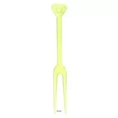 Вилка для канапе «Сердце», набор 50 шт., цвет жёлтый