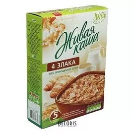 Vita "Живая Каша" 100% пророщенное зерно (4 злака)