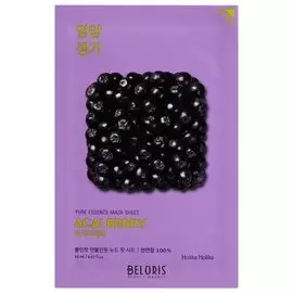 Витаминизирующая маска для лица Pure Essence Mask Sheet Acai Berry