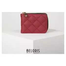 Визитница, 11 листов, цвет бордовый