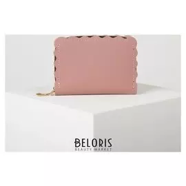 Визитница, 11 листов, цвет пудра
