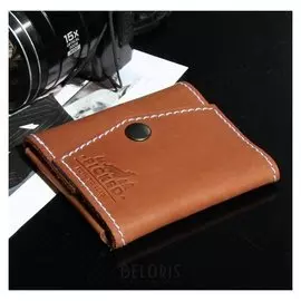 Визитница, цвет коричневый