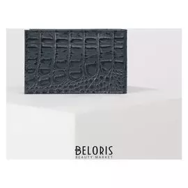 Визитница горизонтальная, 18 листов, цвет зелёный