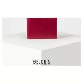 Визитница на 22 карты, цвет красный