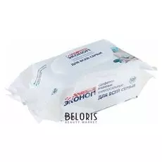 Влажные салфетки эконом Smart для всей семьи, 120 шт. в упак.