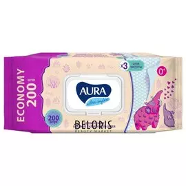 Влажные салфетки Ultra comfort для детей big-pack с крышкой