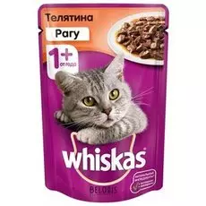 Влажный корм для кошек Whiskas