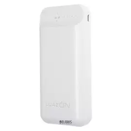 Внешний аккумулятор Luazon Li-pol, 20000 мач, 2 Usb, 2.1 A/1 A