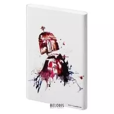 Внешний аккумулятор Red Line J01, 4000 мач, металл, Star Wars №2, серебристый