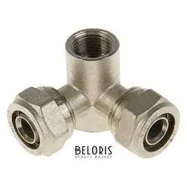 Водорозетка Valtec, обжимной, 20 мм х 1/2" внутренняя резьба