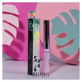 Водостойкая бирюзовая тушь с эффектом накладных ресниц Pandas Lashes