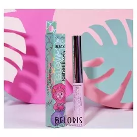 Водостойкая черная тушь с эффектом подиумного взгляда Glow Beauty