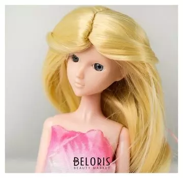 Волосы для кукол «Волнистые с хвостиком» размер маленький, цвет 613