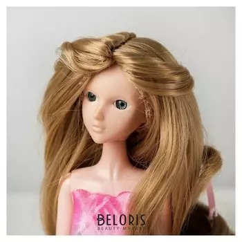 Волосы для кукол «Волнистые с хвостиком» размер маленький, цвет 16