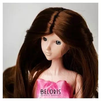 Волосы для кукол «Волнистые с хвостиком» размер маленький, цвет 9