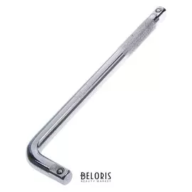 Вороток г-образный Tundra, квадрат 1/2", 250 мм, CrV