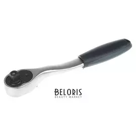 Вороток с трещоткой Tundra, квадрат 1/2", изогнутая рукоятка, 72 зуба, CrV