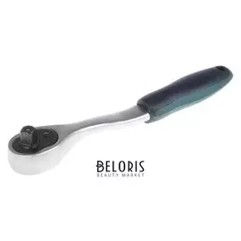 Вороток с трещоткой Tundra, квадрат 3/8", изогнутая рукоятка, 72 зуба, CrV