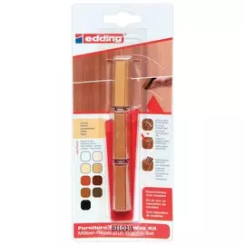 Воск для ремонта мебели Edding 8901 набор 3 шт., бук (3 оттенка), шпатель