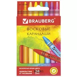 Восковые карандаши Академия 24 цвета
