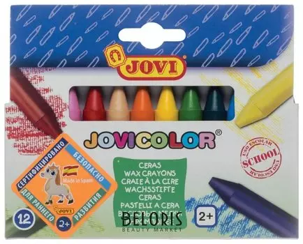 Восковые мелки утолщенные