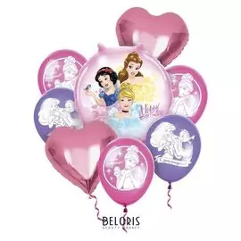 Воздушные шары, набор "Принцессы", Disney